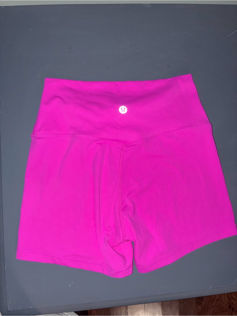 lululemon athletica Hot Pink High-Rise Bike Shorts